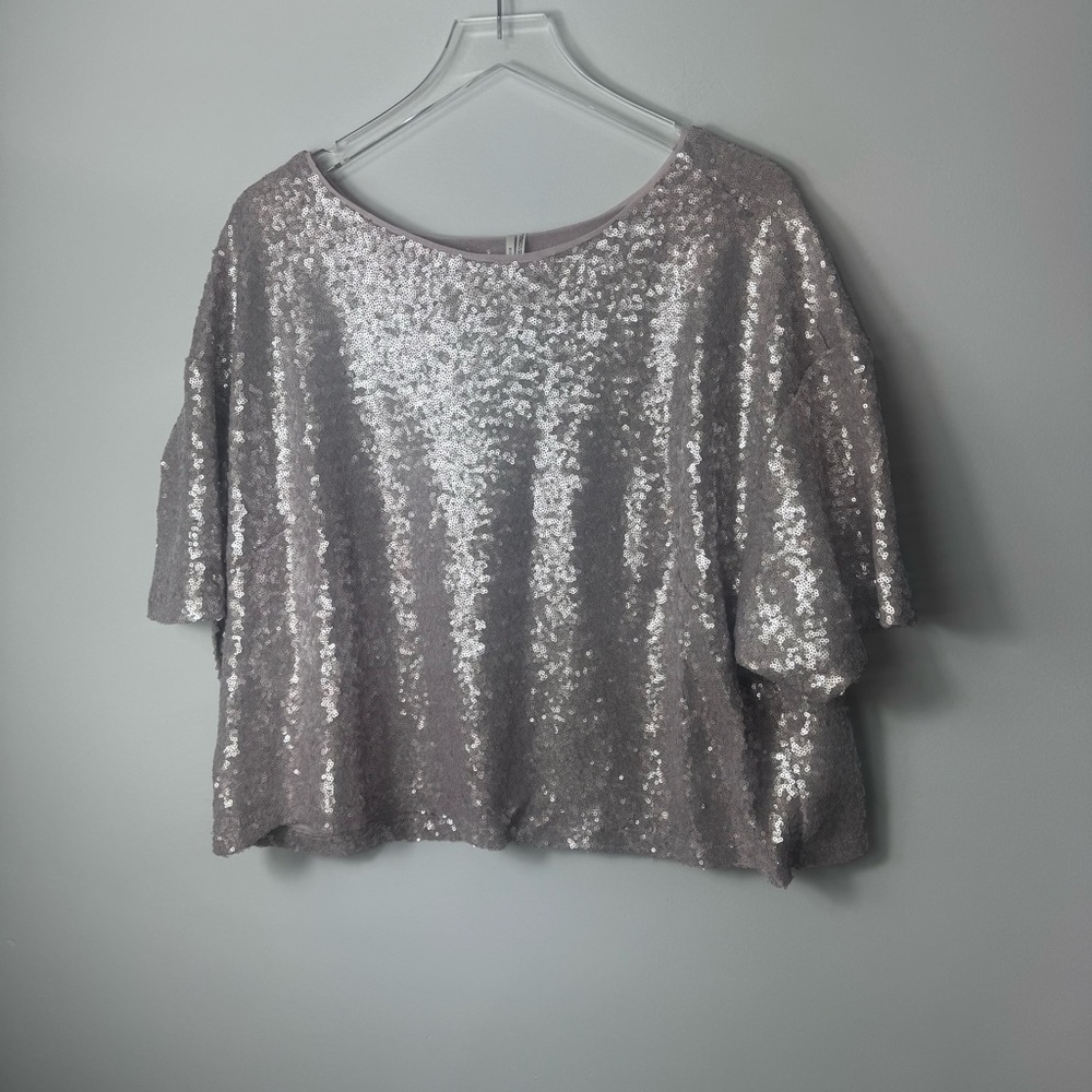 Buy anthropology plus size women sequin top size 2x 2202